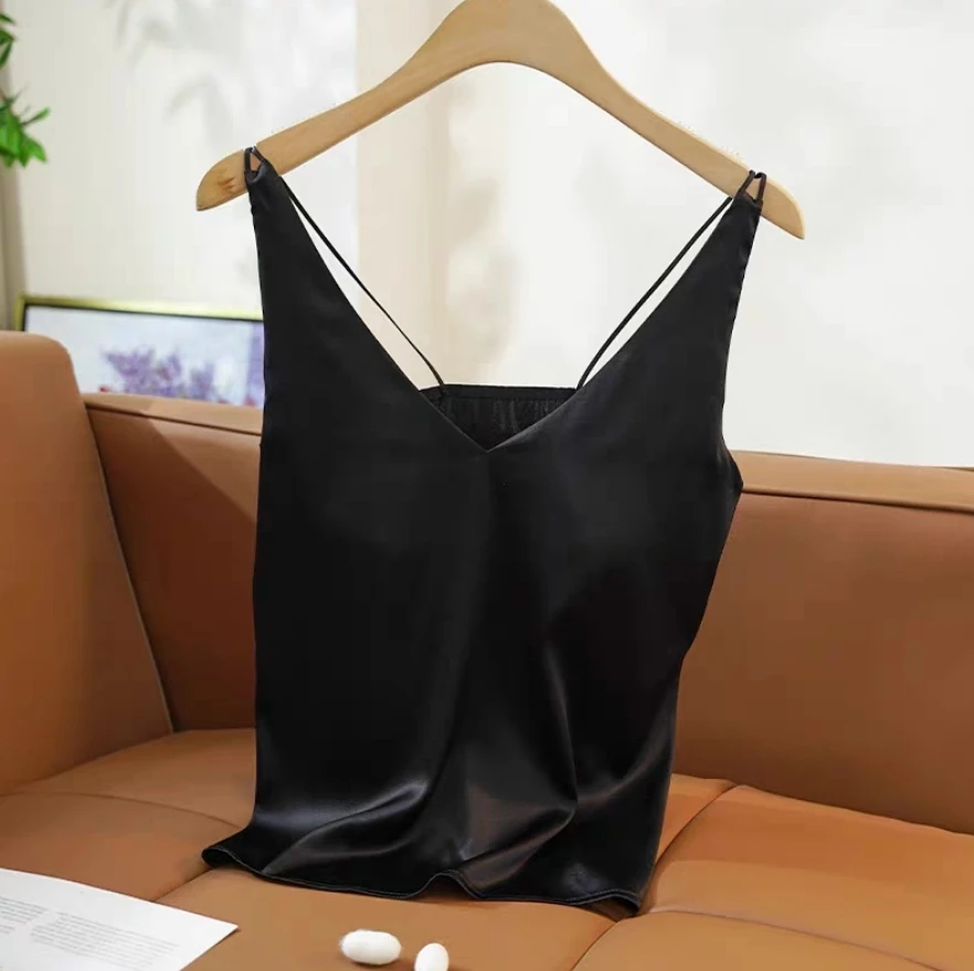 【ICS 韵裕】春夏款美背吊带女气质百搭外穿内搭薄款无袖上衣