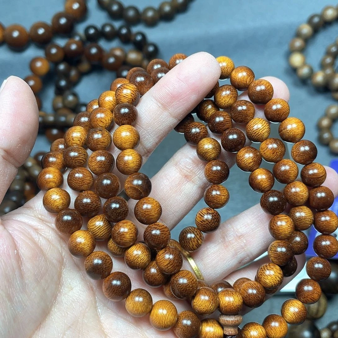 沉香手串远*富森红土0.8