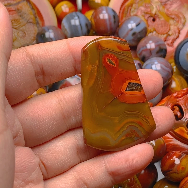 玛瑙/玉髓未镶嵌手串