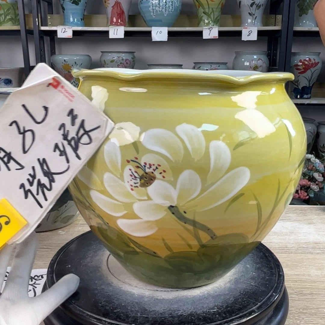 罐1wx景德镇陶瓷花盆