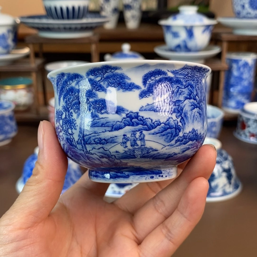 杯景德镇陶瓷手工手绘