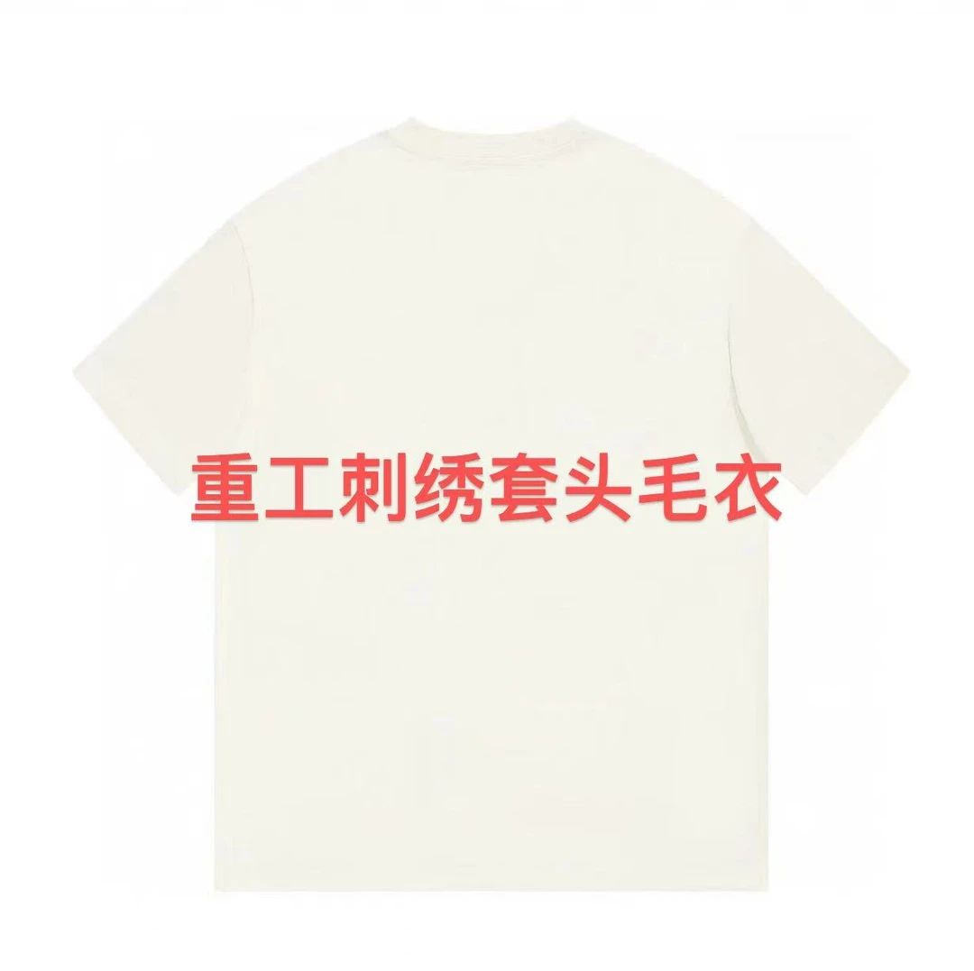 ML·沈闹闹 圆领套头重工刺绣烫钻毛衣 百搭设计师潮牌毛衣-W25802