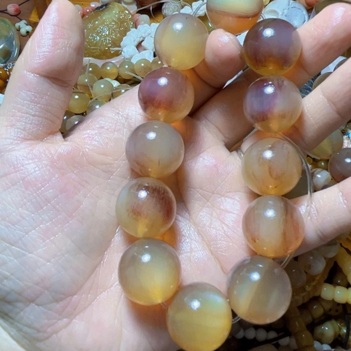 扇子蟹*傅漂亮工艺品羊角串