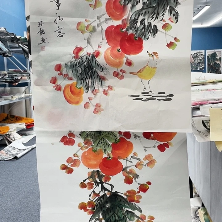 国画纯手绘国画作品