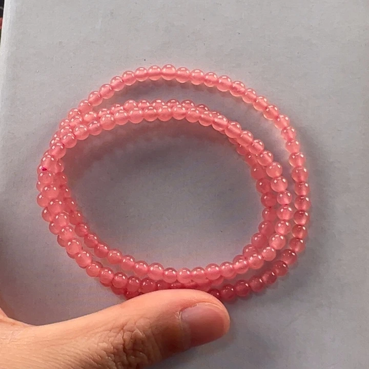 菱锰矿（红纹石）多圈未镶嵌