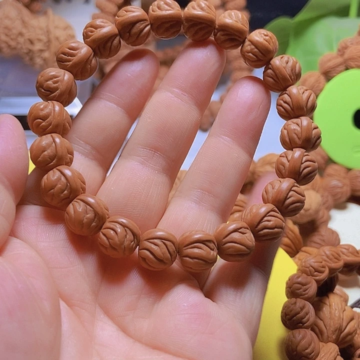 桃核手串树*龙纹桃核