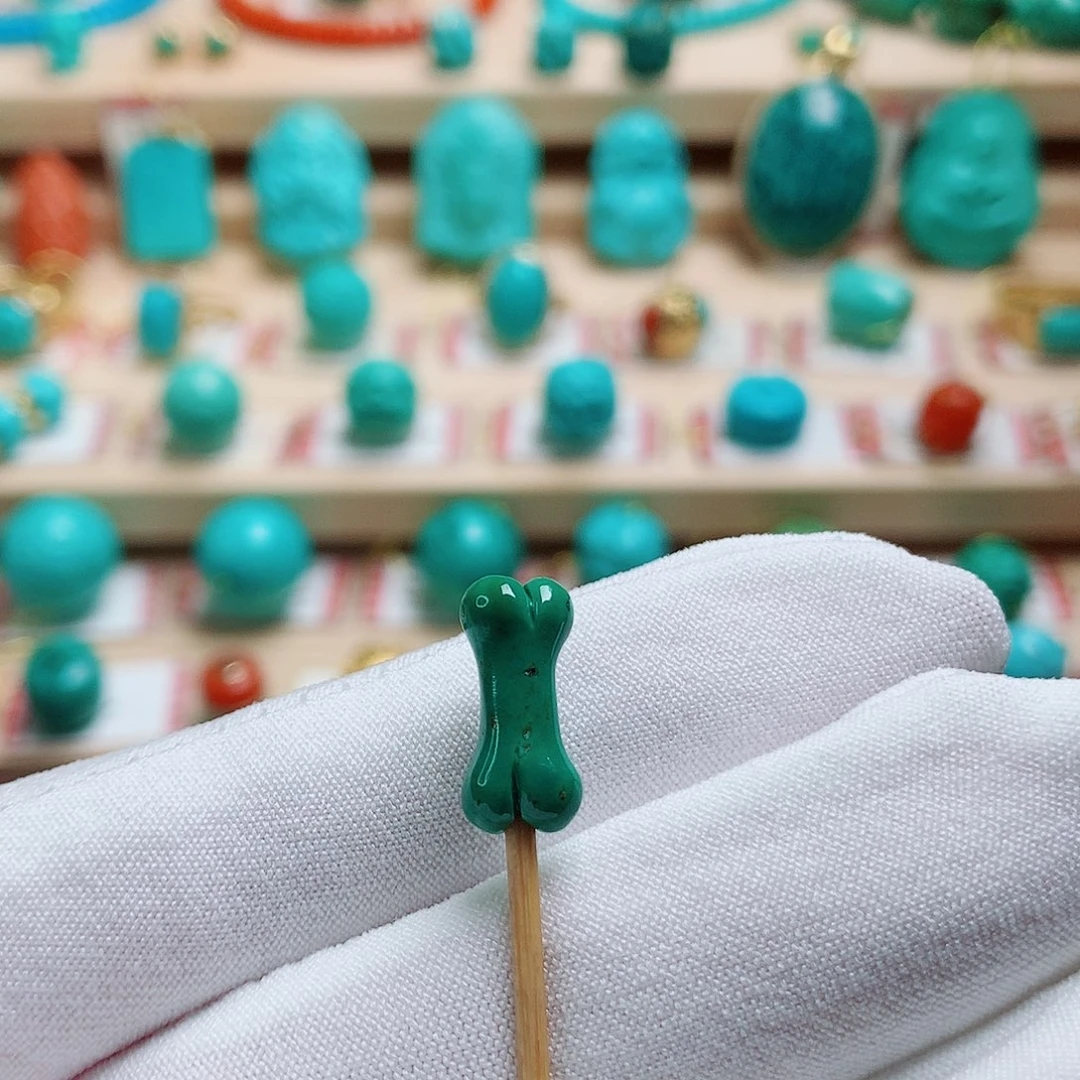 绿松石未镶嵌珠宝半成品