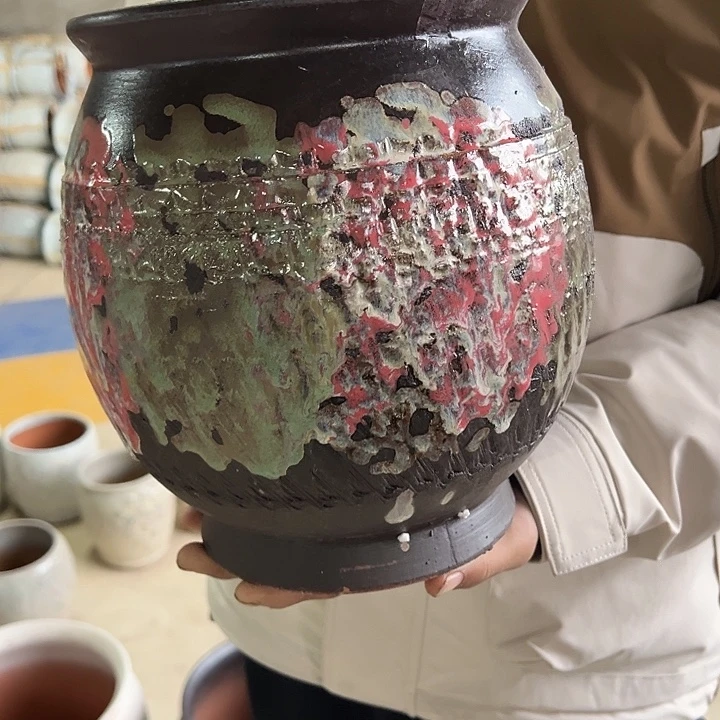 微瑕高度24厘米口径，18