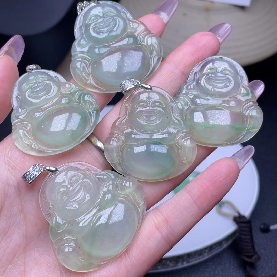 颈饰未镶嵌翡翠吊坠