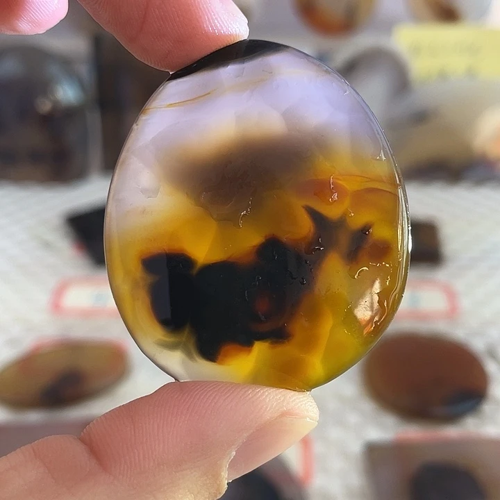 玛瑙/玉髓合金颈饰