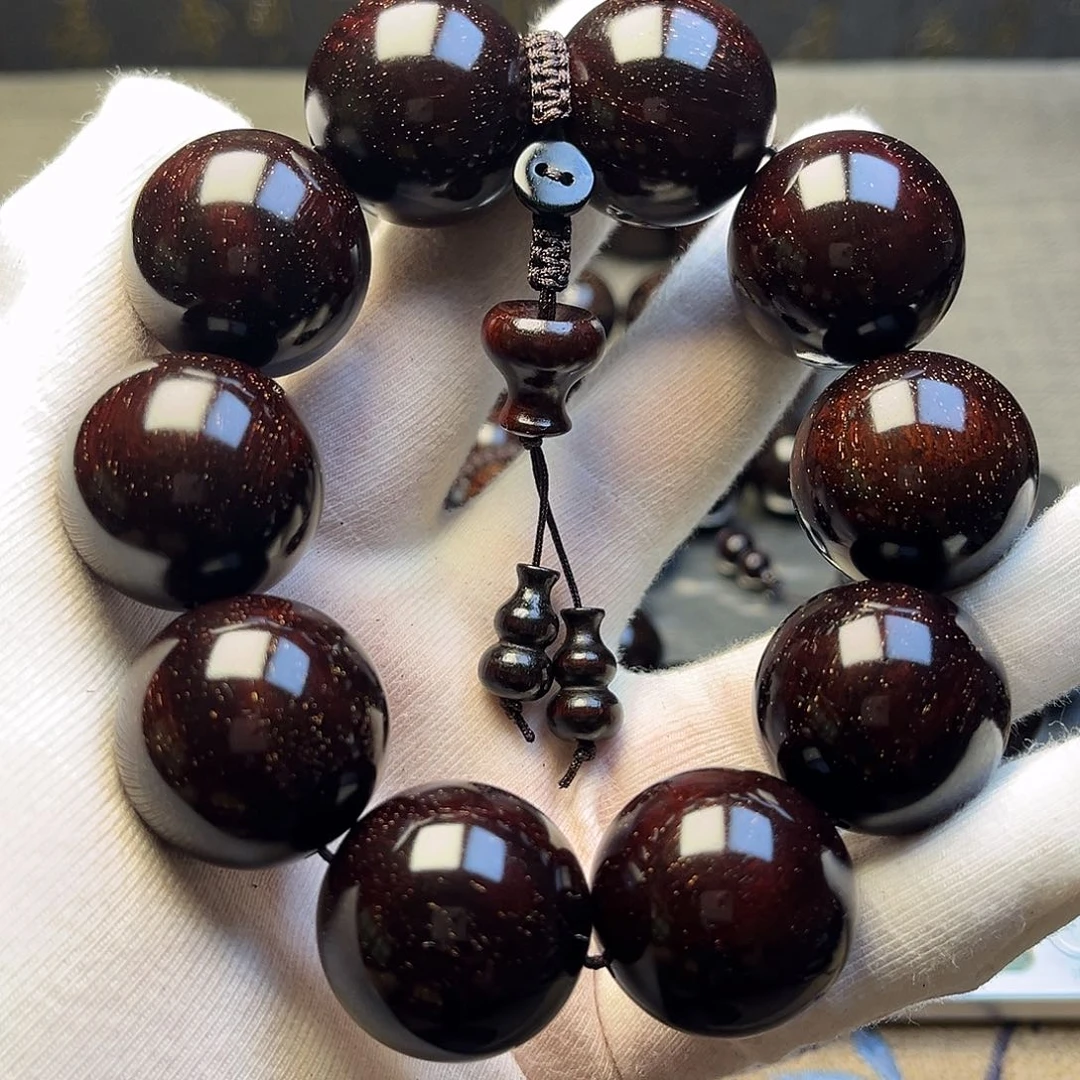 檀香紫檀（小叶紫檀）2.5 10颗多星