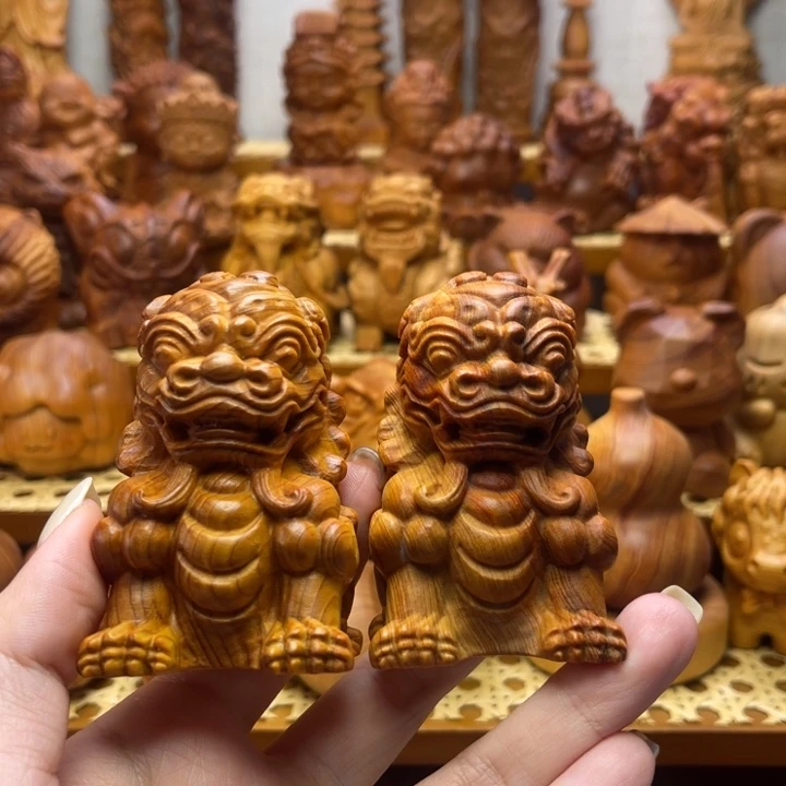 柏木（崖柏）石狮子（清仓福利）