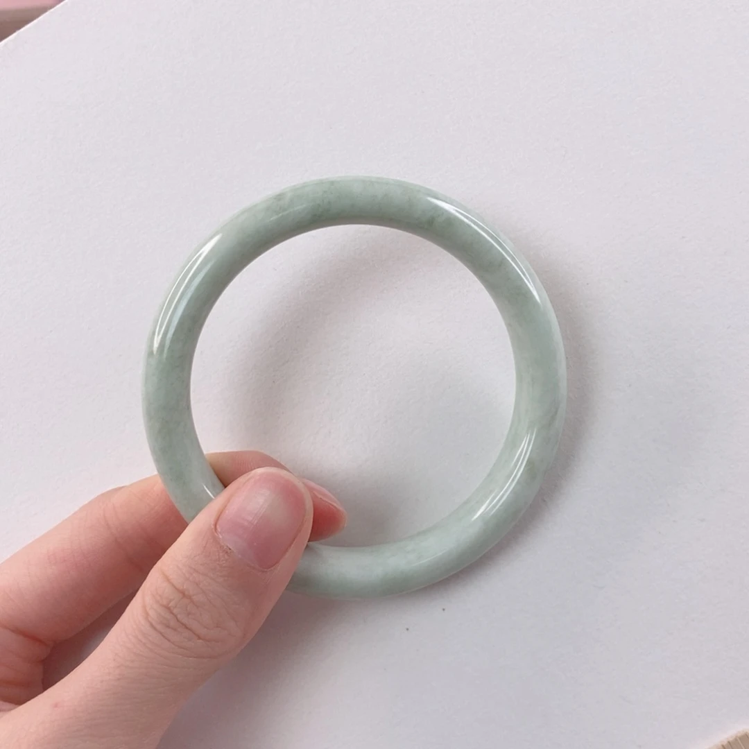 蓝田玉（蛇纹石化大理石玉）手镯未镶嵌