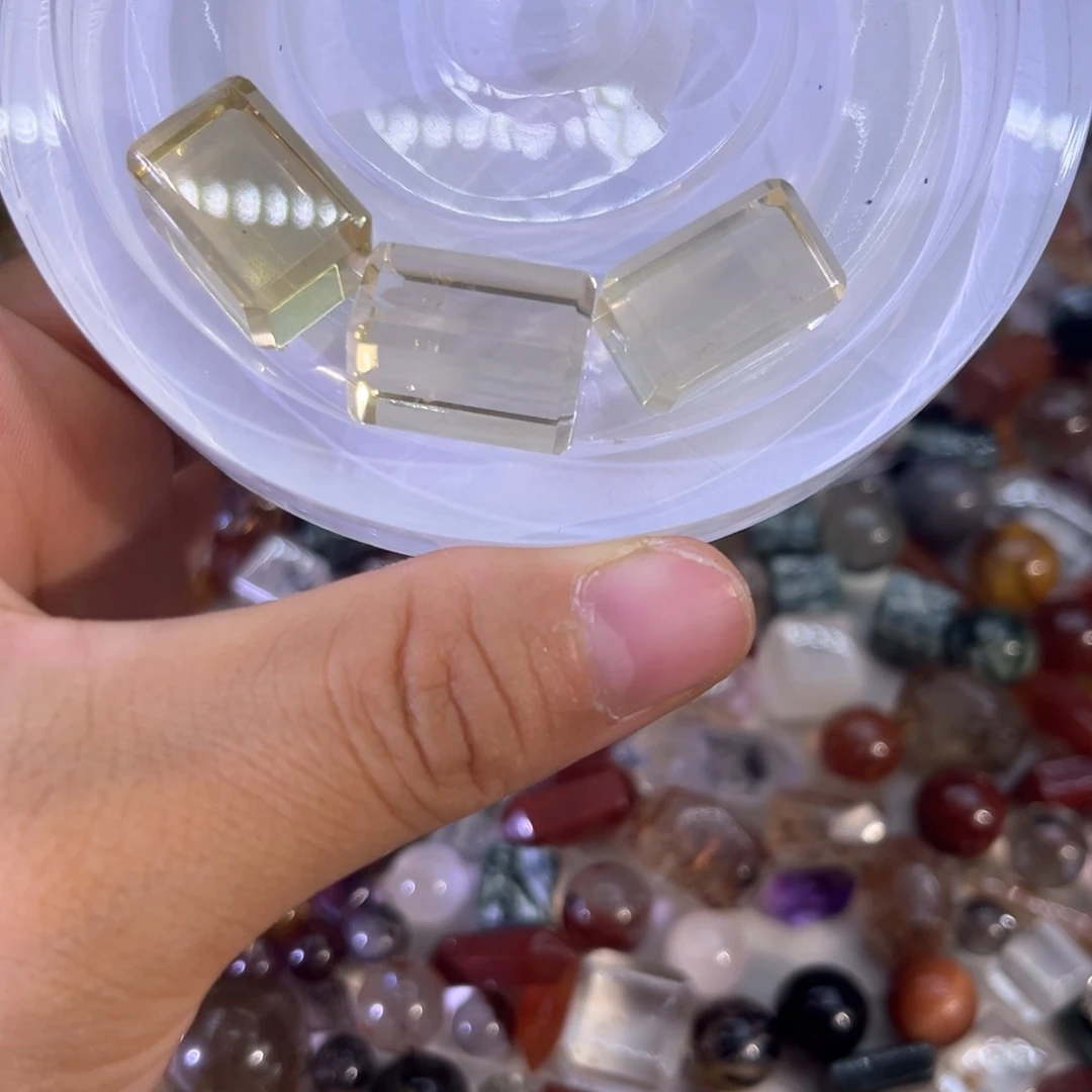 水晶珠宝半成品未镶嵌布*48水晶