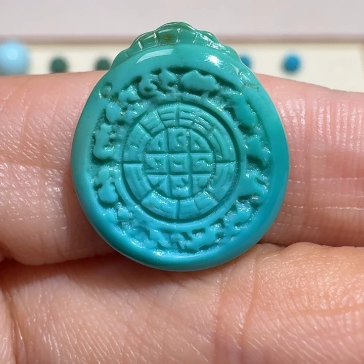 绿松石未镶嵌配饰