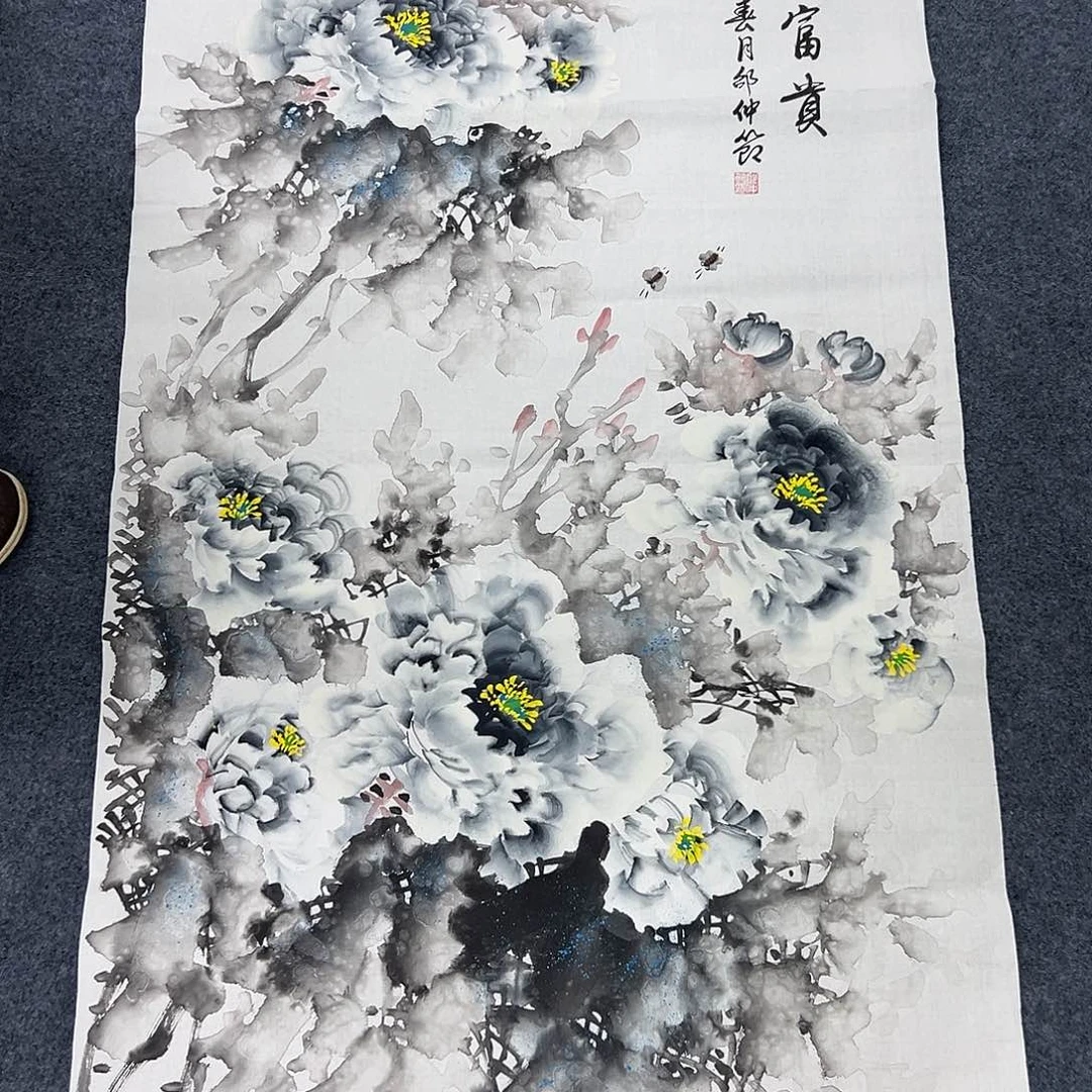 国画国画作品纯手绘作品