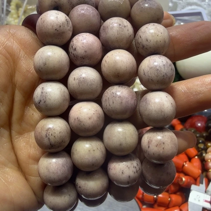 核桃手串/手链1.4圆珠紫罗兰孟师傅