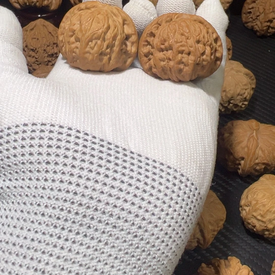 吊坠文玩核桃全品无修白狮子38