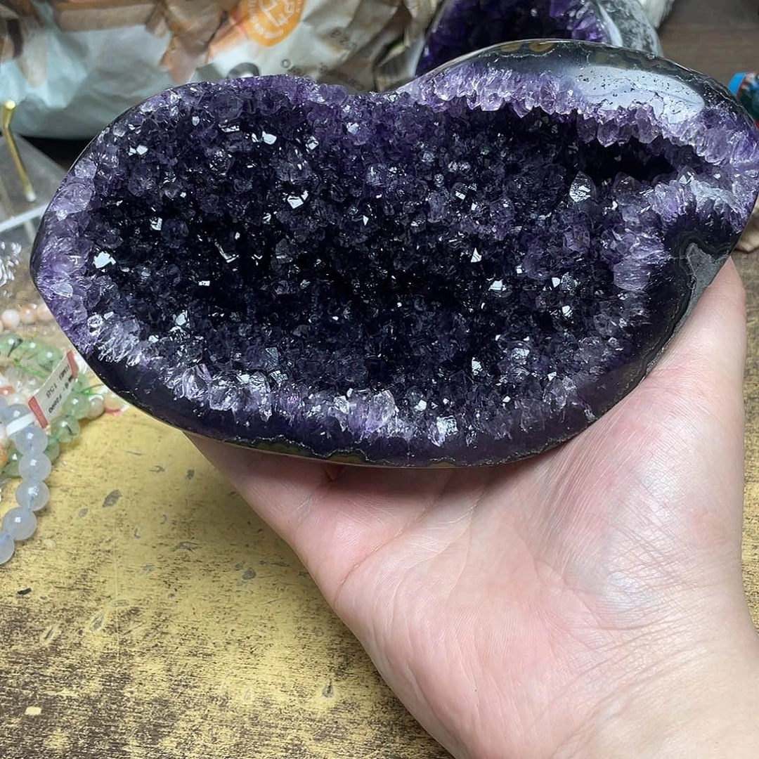 未镶嵌大型摆件（非配饰）紫晶