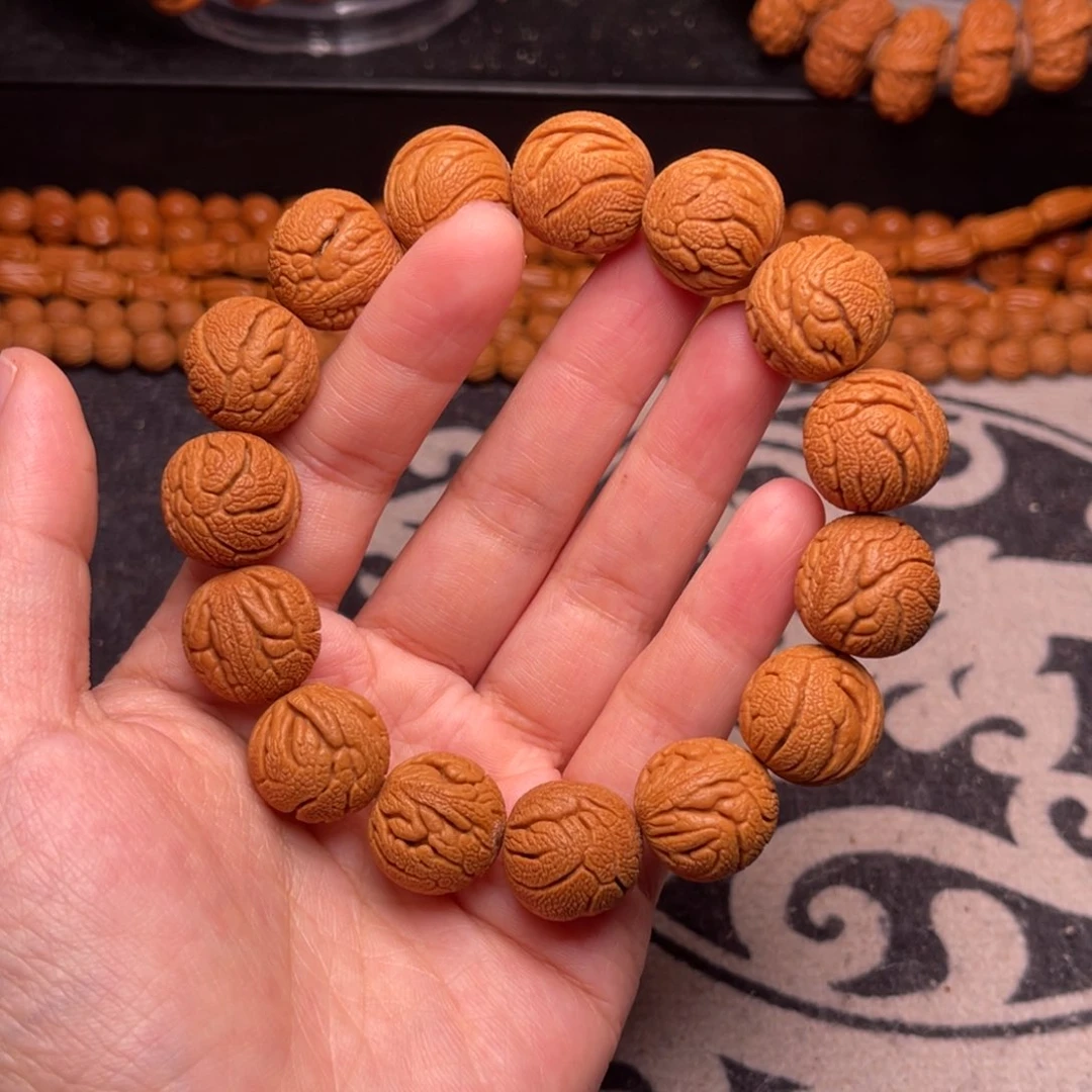 手串桃核龙纹龙珠17