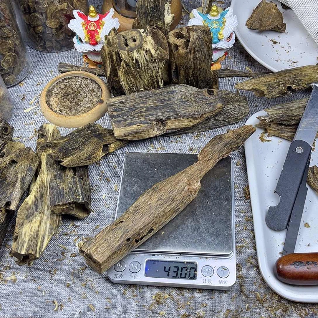 香料奇楠虫漏香43克