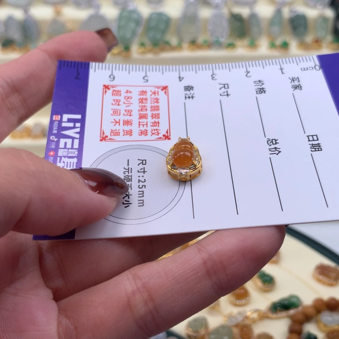 言****翡翠银S925镶嵌颈饰
