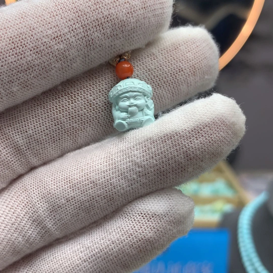 绿松石挂件未镶嵌