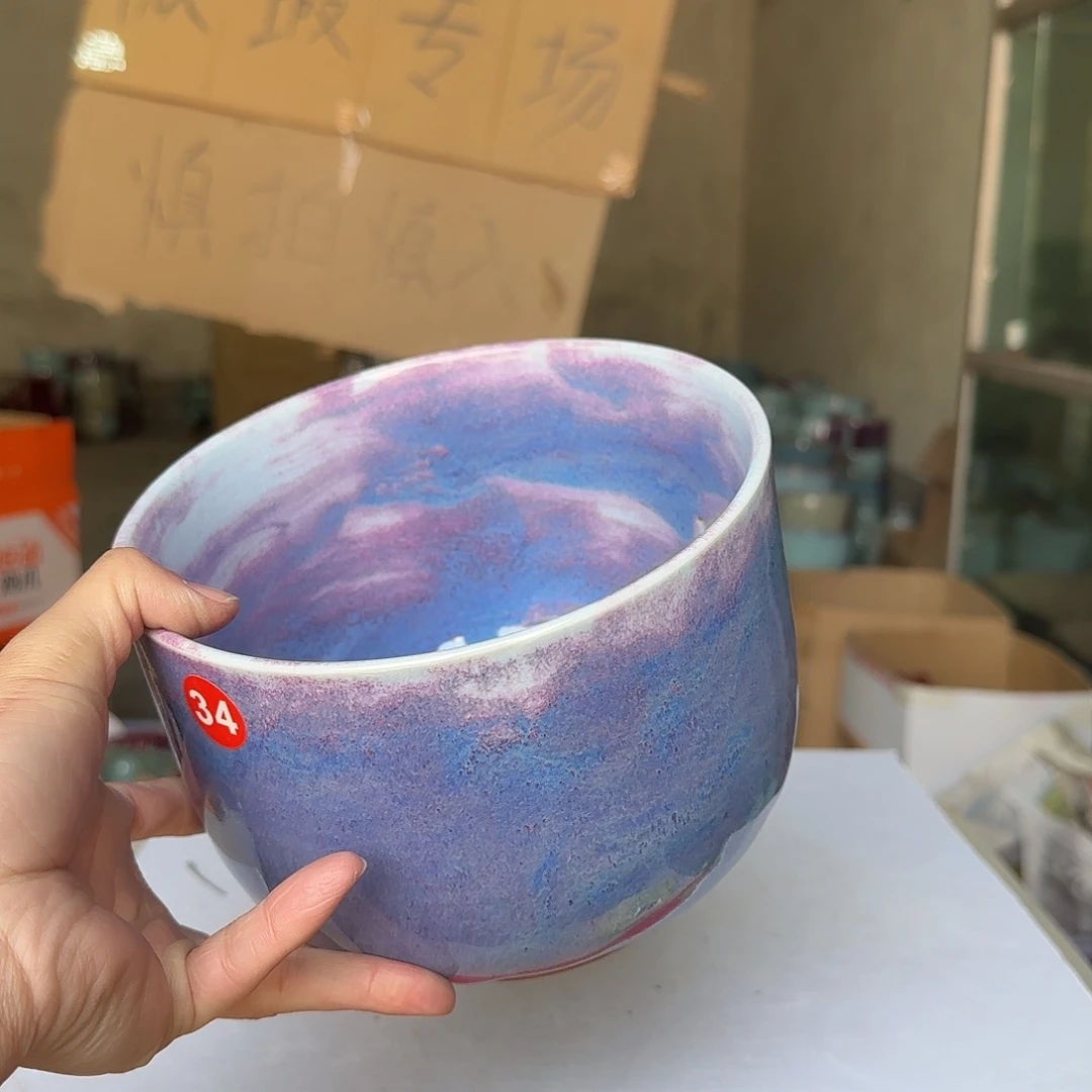 摆件陶郑家钧瓷摆件微瑕