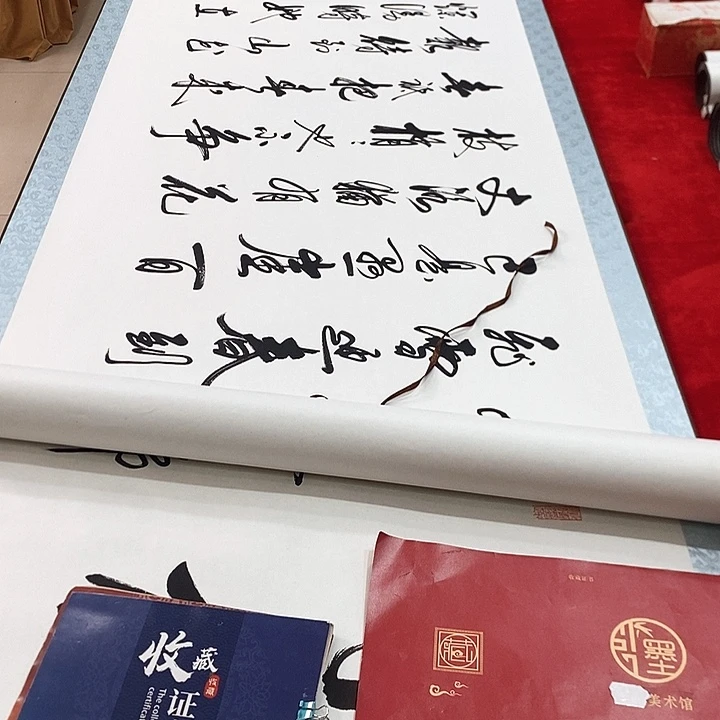 手工装裱字画作品