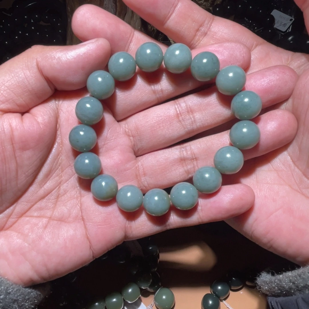 千***回和田玉未镶嵌手链