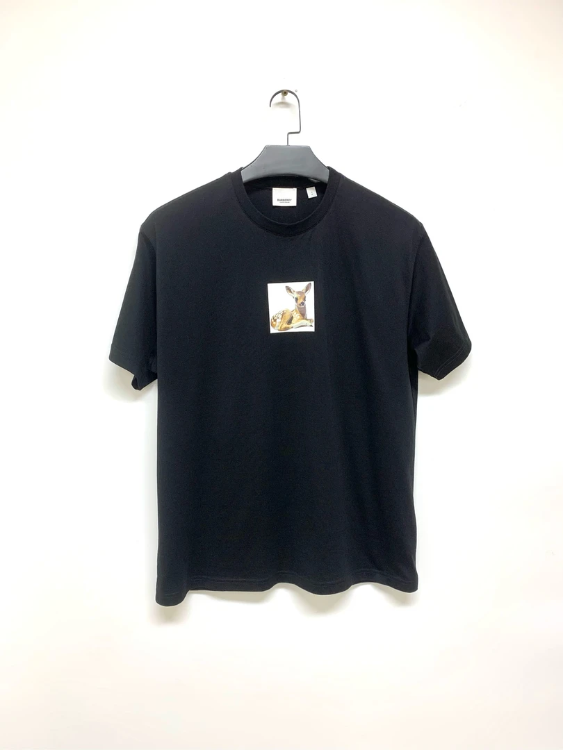 全新未使用 BURBERRY/博柏利 【Burberry】巴宝莉胸前小鹿短袖/S码