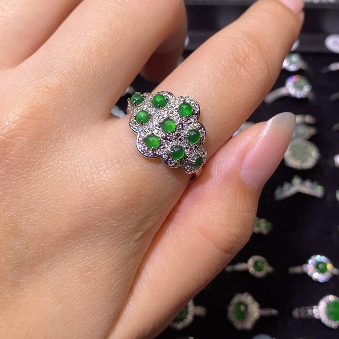 翡翠未镶嵌颈饰天然