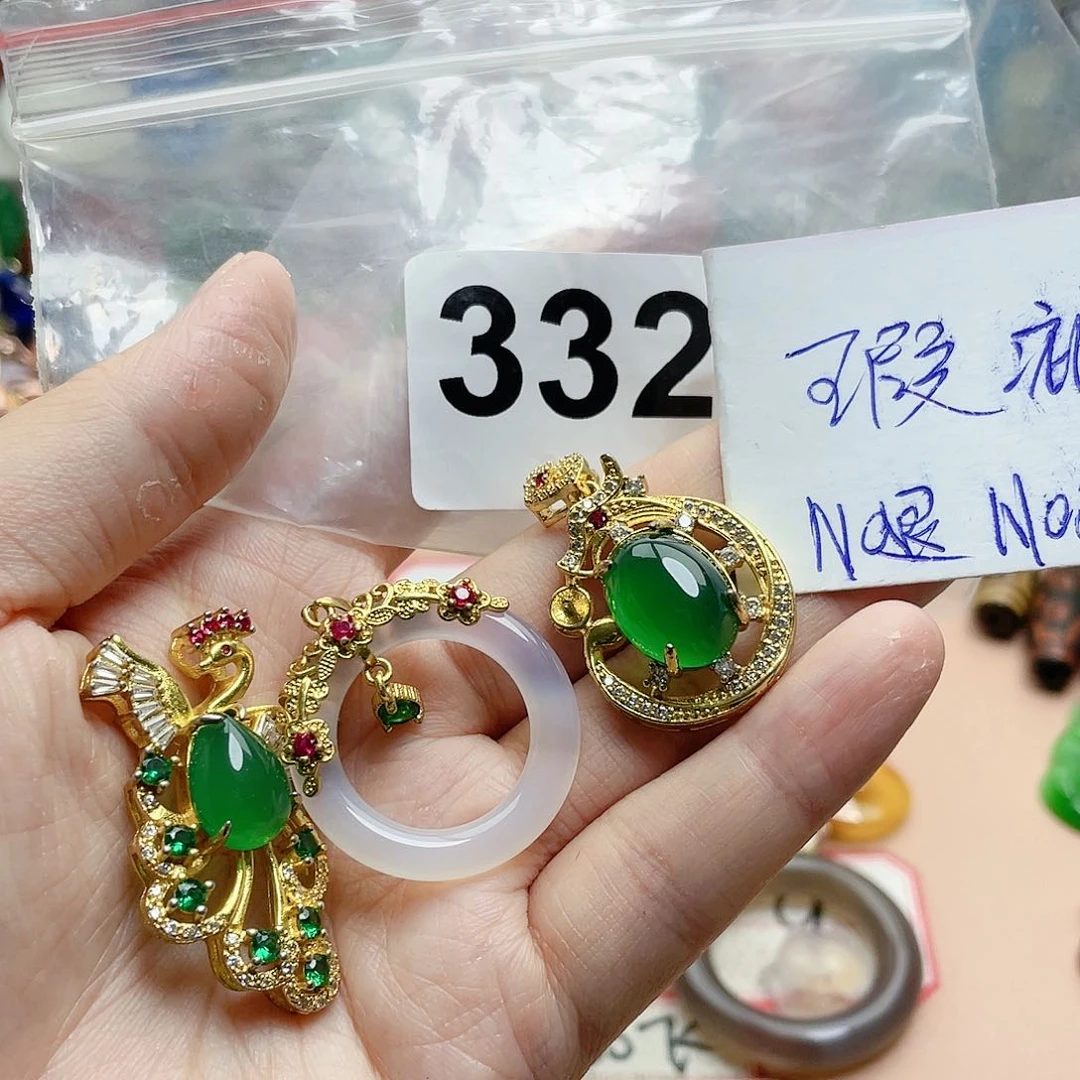 合金颈饰玛瑙/玉髓双***