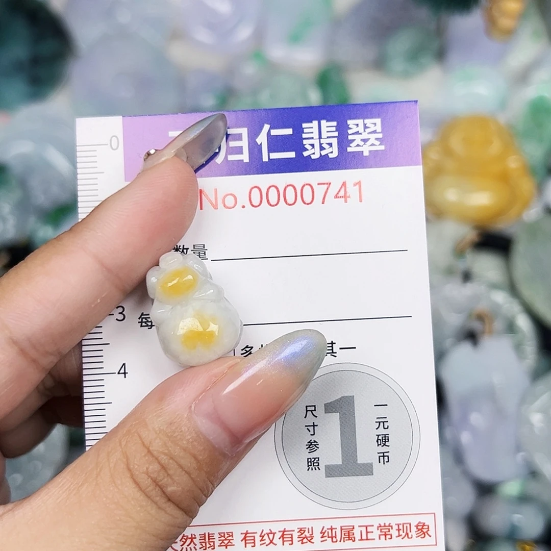 翡翠未镶嵌颈饰111