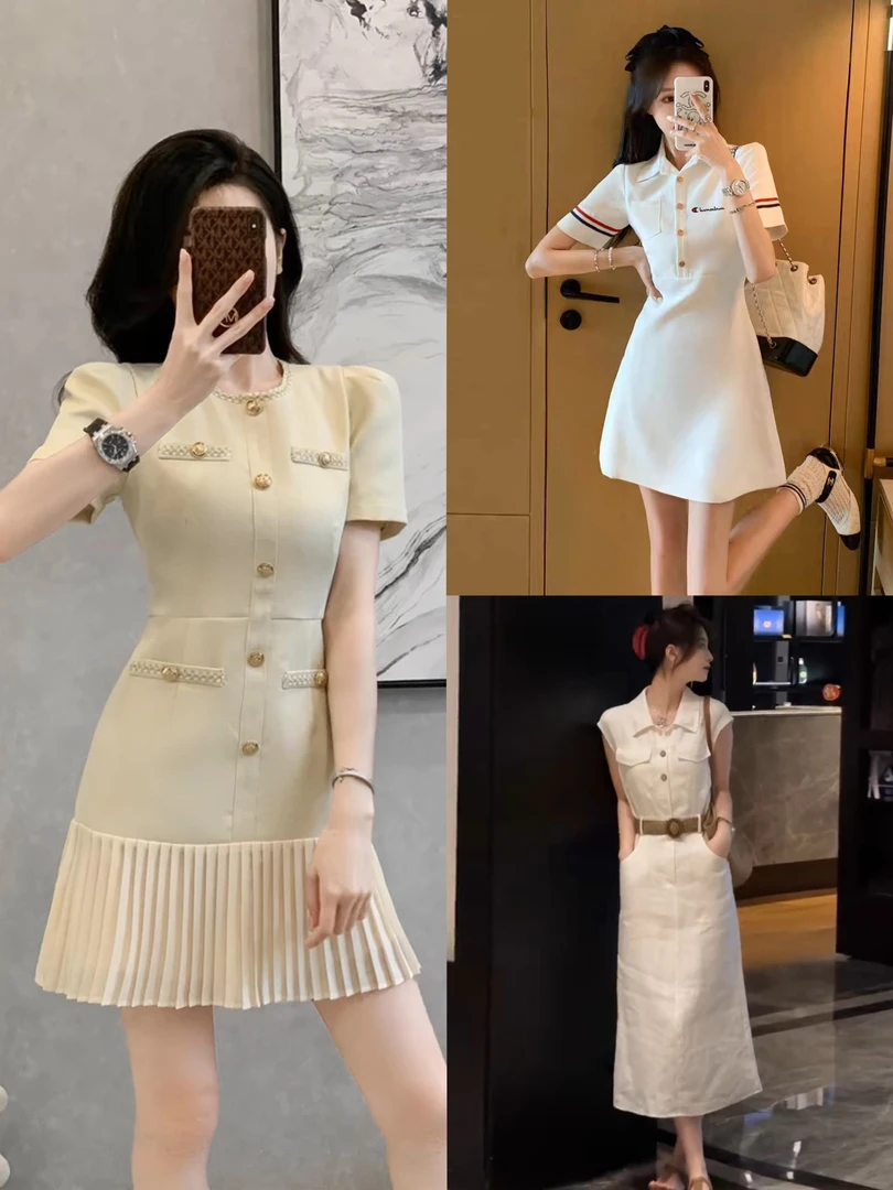 A601-700气质淑女连衣裙夏季