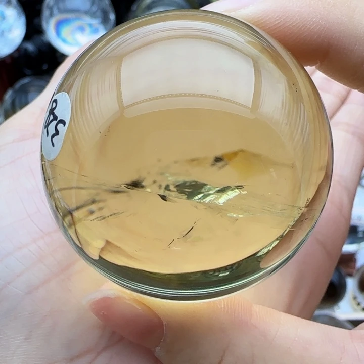 珠宝半成品水晶未镶嵌E22（4.8公分