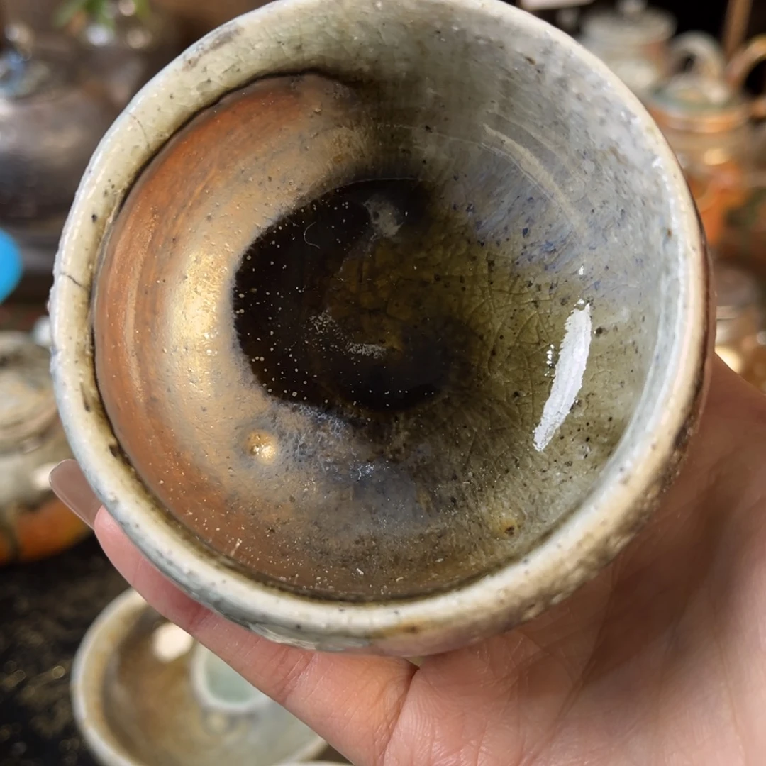 杯柴烧茶器主人杯