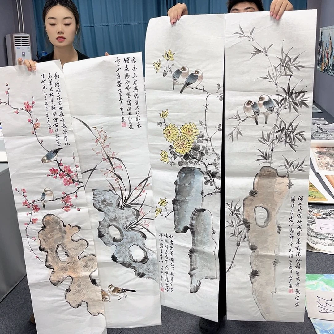 国画国画老师作品