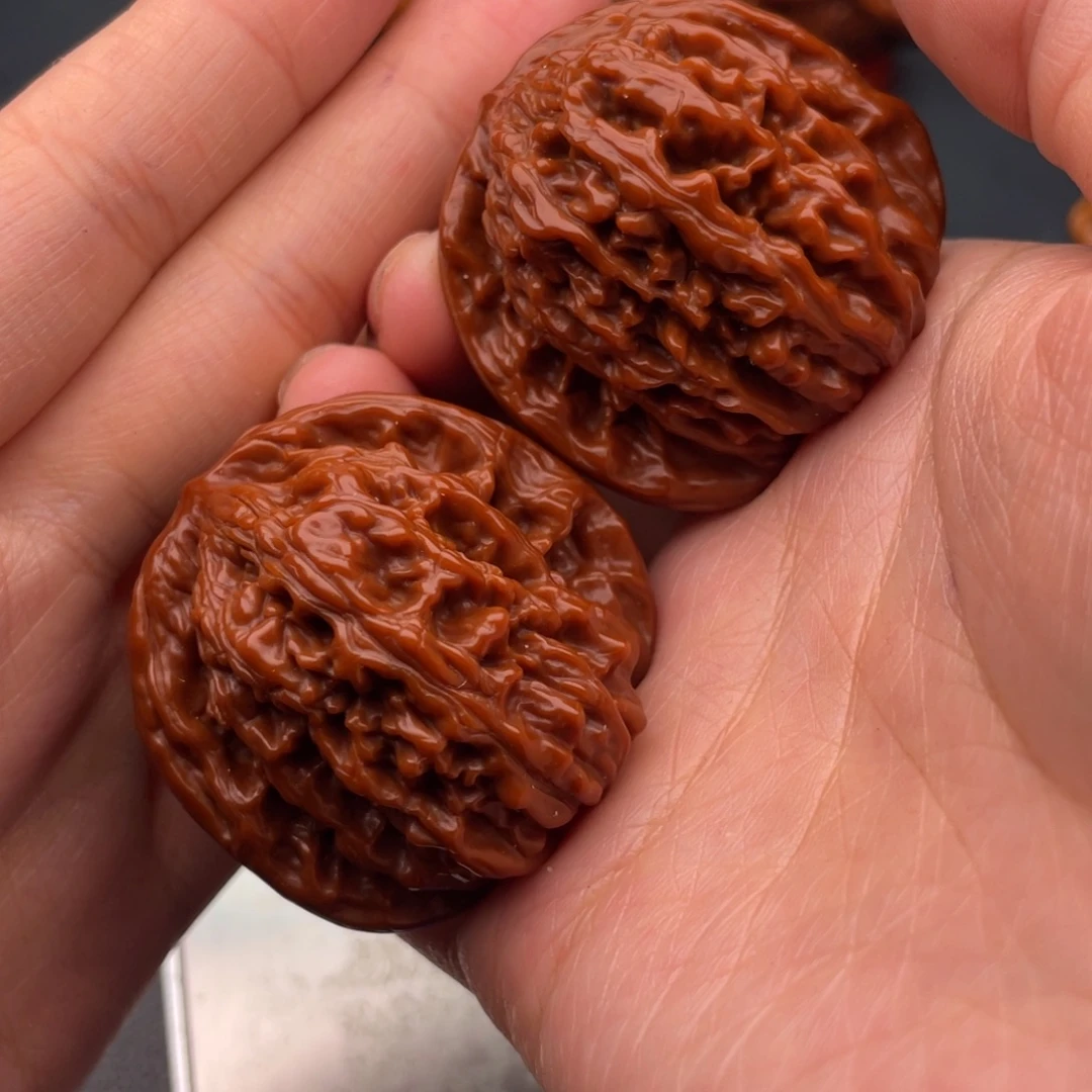 把件文玩核桃四座楼