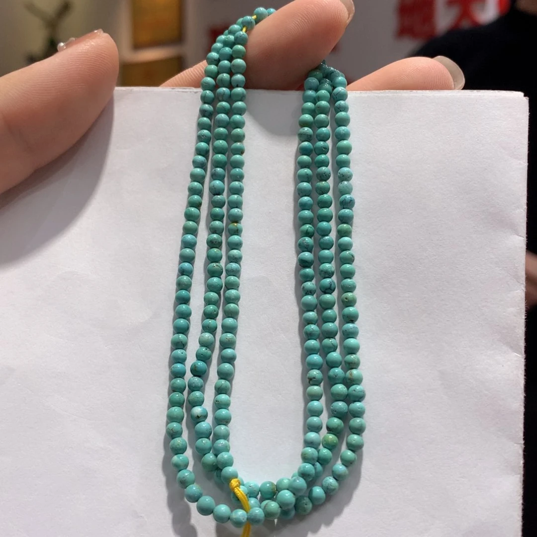 绿松石长链未镶嵌