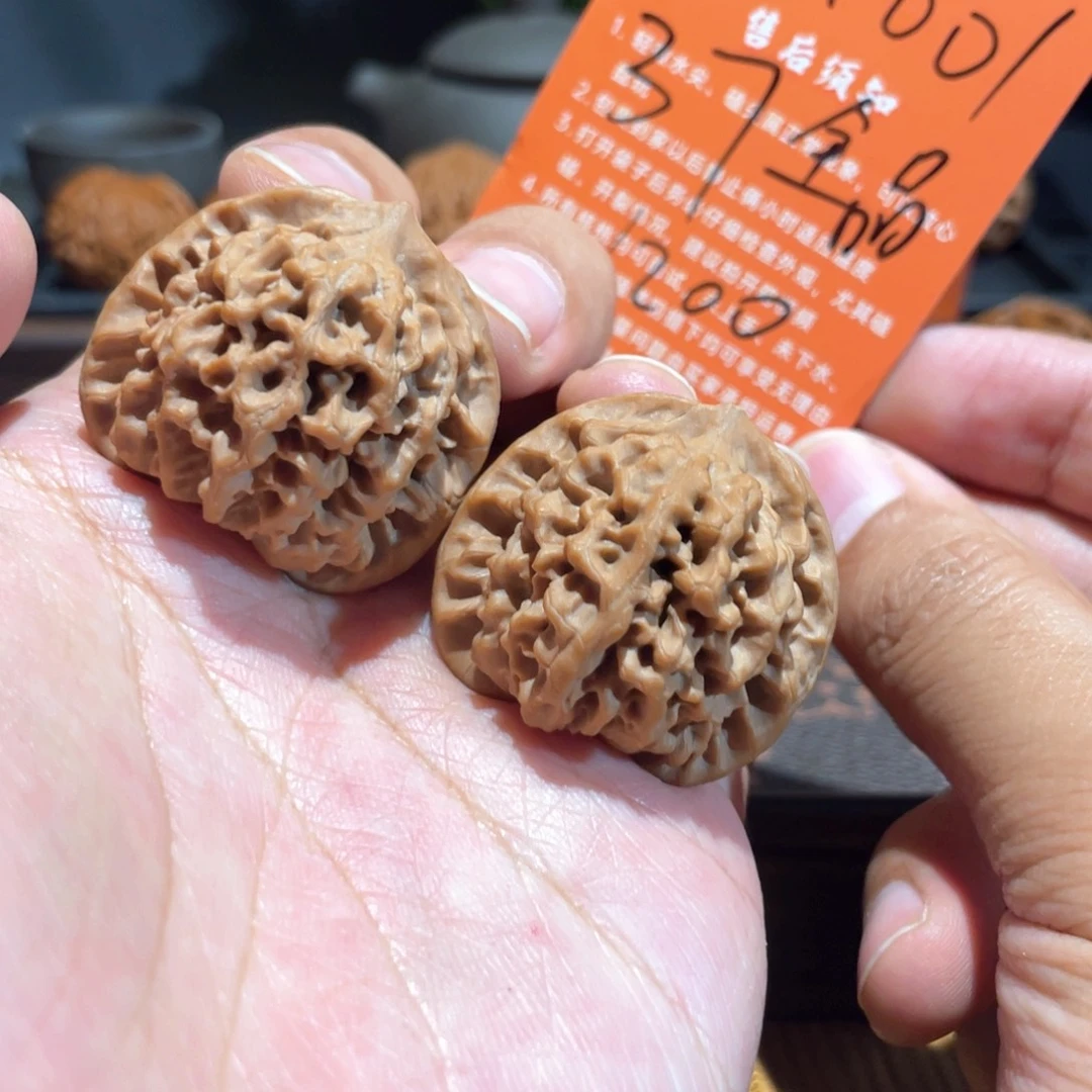 吊坠文玩核桃37秦闷全品毕业对