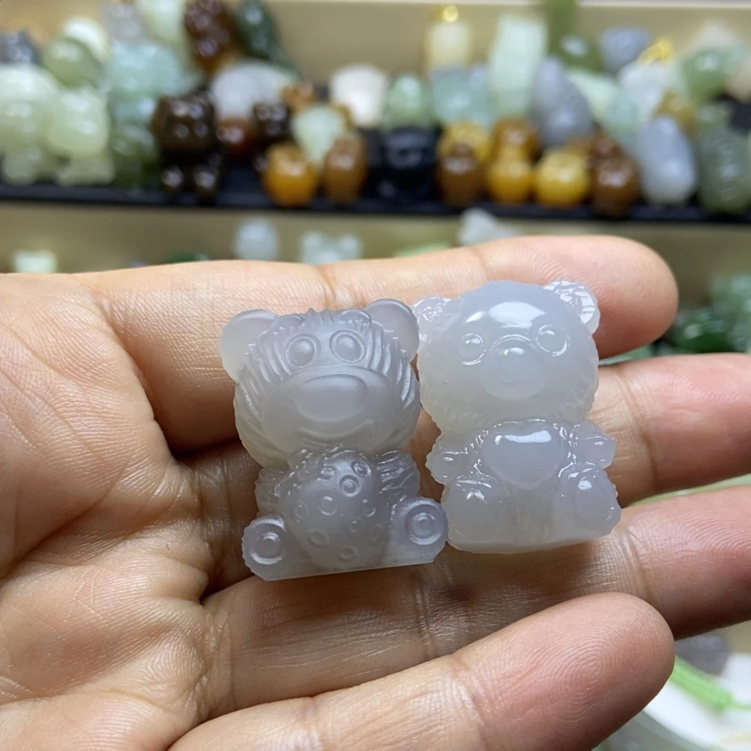 和田玉颈饰未镶嵌开**乐