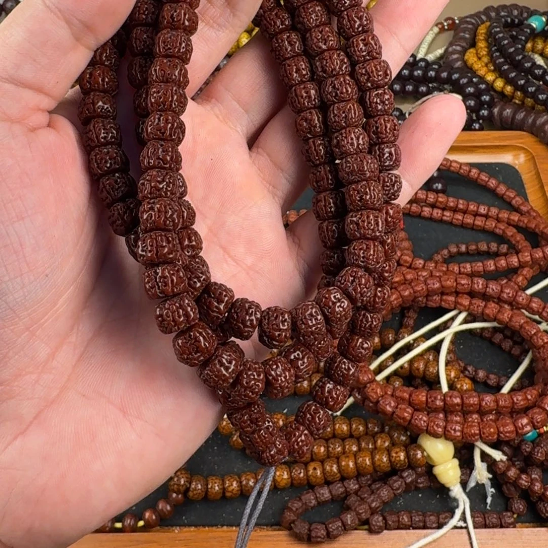 秋***A金刚菩提手串图健健康康