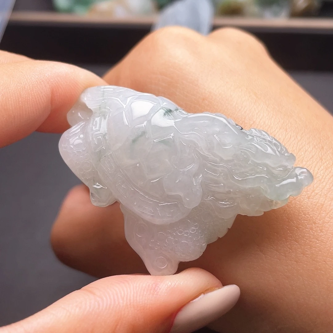 定制翡翠天然未镶嵌B****关天然