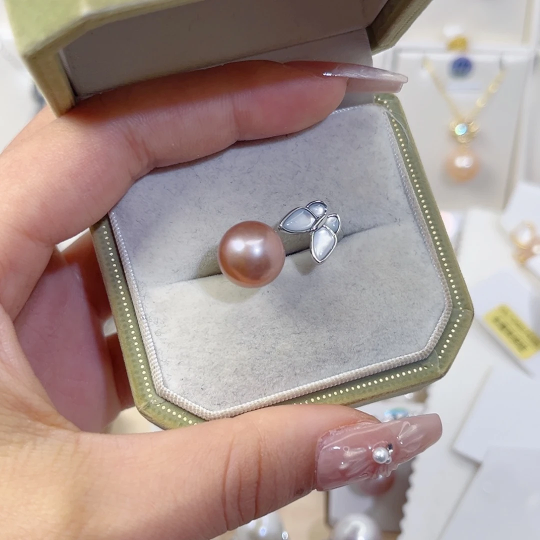 未镶嵌淡水珍珠戒指