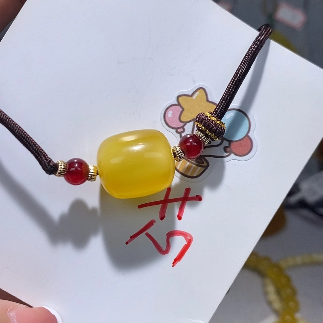定制琥珀未镶嵌蜜蜡吊坠