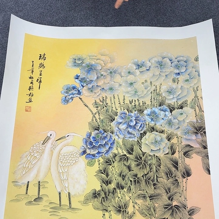 国画手绘国画作品