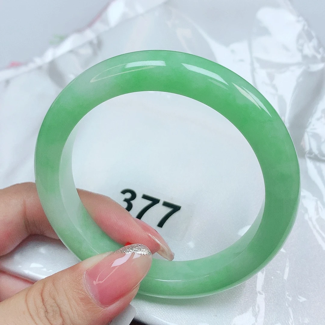 未镶嵌手镯翡翠抖音377