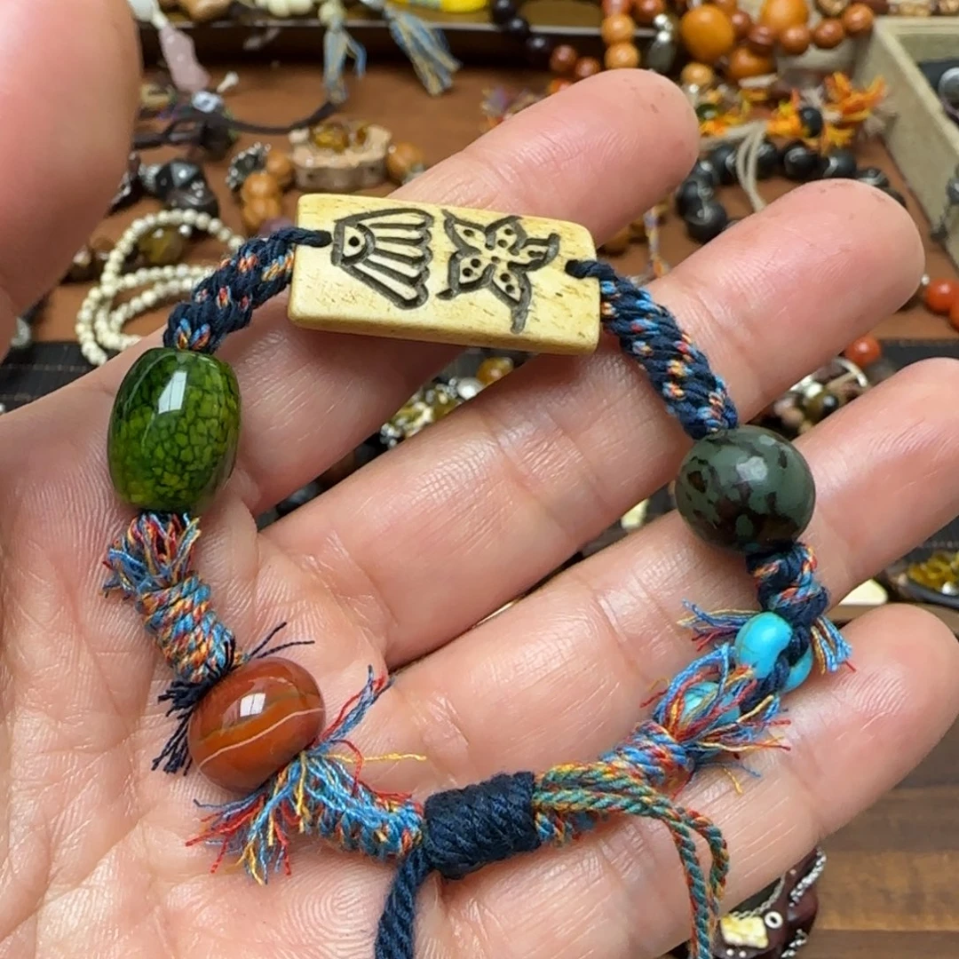 吊坠凤眼菩提手串