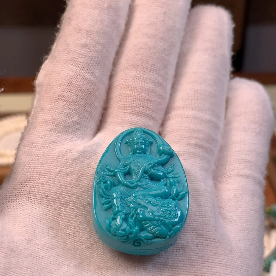 绿松石未镶嵌珠宝奇石